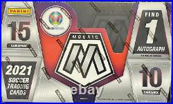2021 Mosaic UEFA Euro 2020 Soccer HOBBY Box (10 Pks/Bx)