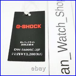 CASIO G-SHOCK DW-5600SC-2JF Blue Digital Men's Watch New in Box