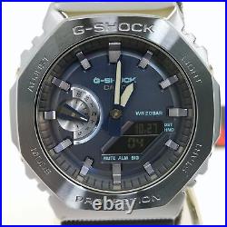 CASIO G-SHOCK GM-2100N-2AJF Blue Navy Analog Digital Chrono Men Watch New in Box