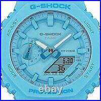 CASIO G-SHOCK TONE-ON-TONE Series GA-2100-2A2JF Blue Men's Watch New in Box