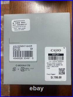 Casio G-Shock AW500MNT 8A Classic Analog Digital Gray