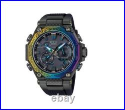 Casio G-Shock Analog Black Dial Blue Stainless Steel Men's Watch MTGB2000YR-1A