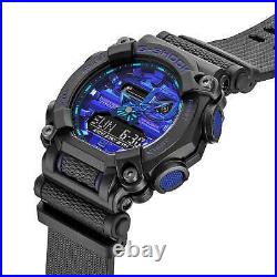 Casio G-Shock Digital-Analog Black/Blue Watch (GA900VB-1A)