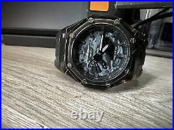 Casio G-Shock GA2100 CasiOak Custom MOD Camo Watch