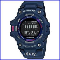 Casio G-shock Gbd-100-2dr Resin Navy Blue Strap Men's Watch