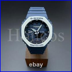 Custom Watch GA2110ET-2A Casio G-Shock Nautilus Black Case Bracelet US