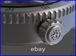 EDC Hardwear EDC1-A Bracelet Solar Watch 100 Meters Sapphire