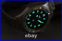 EDC Hardwear EDC1-B Bracelet Solar Watch 100 Meters Sapphire