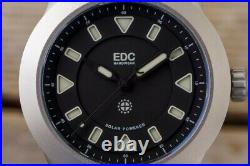 EDC Hardwear EDC2-A Bracelet Solar Watch 100 Meters Sapphire