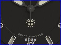 EDC Hardwear EDC2-A Bracelet Solar Watch 100 Meters Sapphire