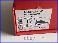 G Fore G/Drive Spikeless Golf Shoes G4MS22EF32 Blue Boa Men's Sz 11.5 Box No Lid