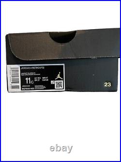 Jordan 4 Retro PS University Blue size 11c-NEW IN BOX/NEVER WORN