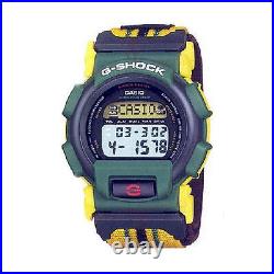 MINT RARE'97 Casio G-Shock NEXAX REGGAE DW003R-3V Yellow Blue Watch
