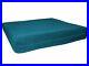Mb69t Teal Blue Flat Velvet Style 3D Box Thick Sofa Seat Cushion Cover Custom