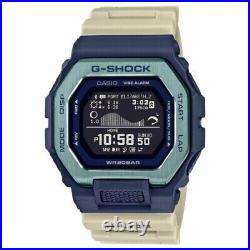 New Casio G-Shock Digital G-LIDE Tide Graph Blue-Beige Men's Watch GBX100TT-2