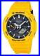New Casio G-Shock GAB2100C-9A A/D Solar Bluetooth Resin Watch Yellow Watch