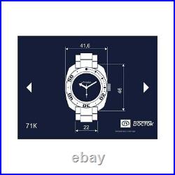 New Mens Automatic Watch Vostok Amphibian 710059 Blue Dial SCUBA DUDE (20 ATM)