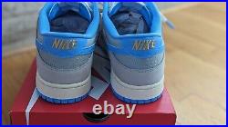 Nike Dunk Low'Athletic Department' Sail/University Blue. Size 14. New withbox