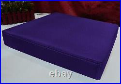 PL20t Blue Purple Specialist Water Proof Outdoor Box Seat Cushion CoverSize
