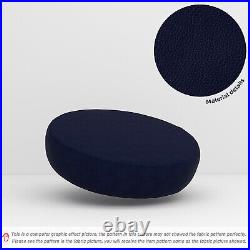 Pb014 Cushion CoverDark Navy BlueFaux Leather synthetic Litchi Skin Sofa Seat