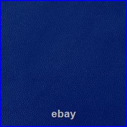 Pb016 Cushion CoverDeep BlueFaux Leather synthetic Litchi Skin Box Sofa Seat