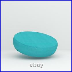Pd042 Cushion CoverTeal BlueFaux Leather Crocodile Skin waterproof Glosssy
