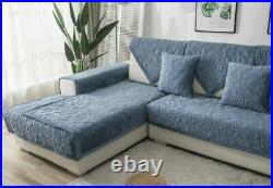 Plush Non-slip Sofa Cushion Cover For Corner Sofa Cover For 3seater L shape Sofa