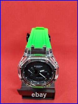 Premium Built G-Shock Casio Watch Custom Mod Casioak AP Royal Oak GA2100 Black