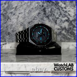 Silver Custom Casio G-Shock GA2100 Mod Watch Casioak Gift For Man FREE SHIPPING