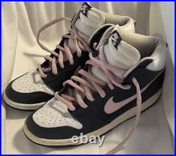 Size 11 Nike SB Dunk High Pro Shy Pink With Original Box, Paper, Extra Laces