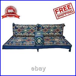 With SPONGE Arabic Turkish Kilim Corner Set Sofa Cushion pillows Lounge Couch